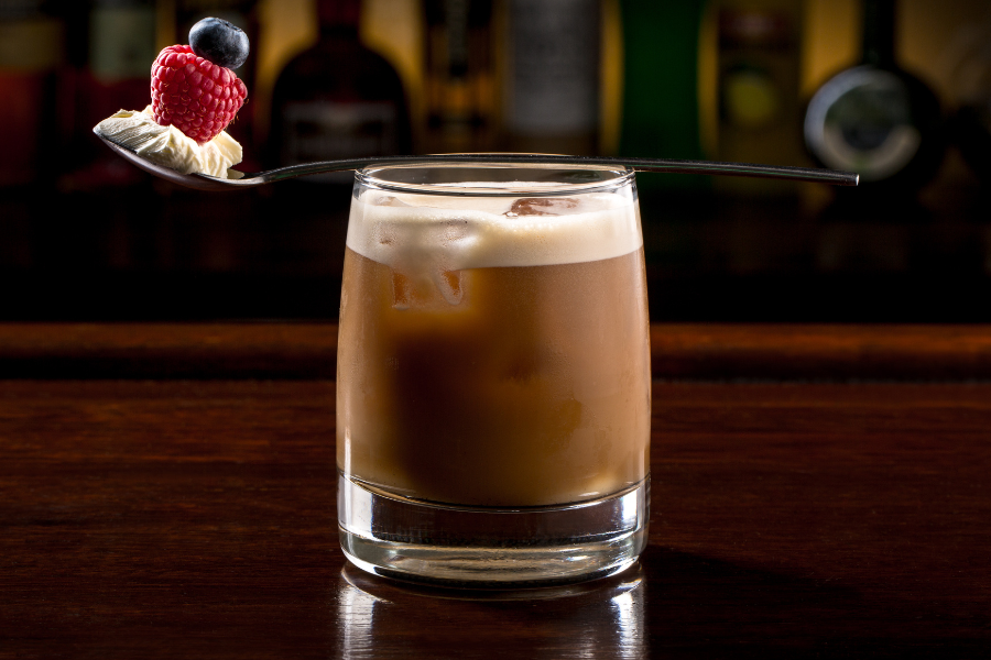 Cocktail sans alcool au café