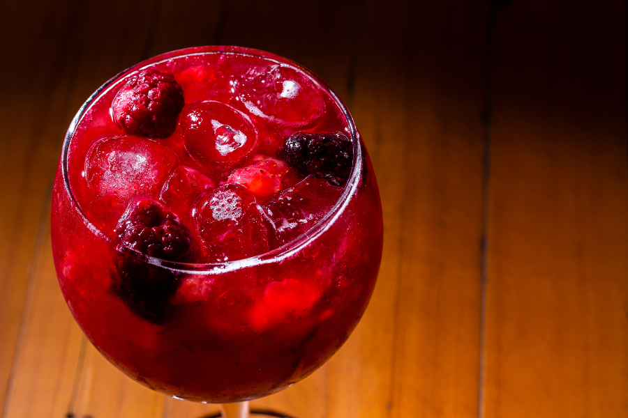 Mocktail fruits rouges